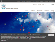 Tablet Screenshot of familie.adventisten.at