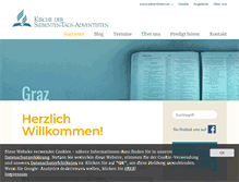 Tablet Screenshot of graz.adventisten.at
