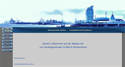Desktop Screenshot of bremerhaven.adventisten.de