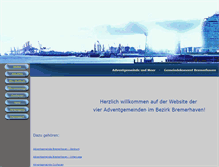 Tablet Screenshot of bremerhaven.adventisten.de