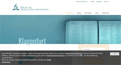 Desktop Screenshot of klagenfurt.adventisten.at