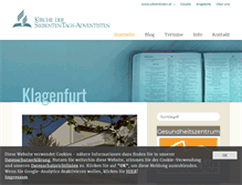Tablet Screenshot of klagenfurt.adventisten.at